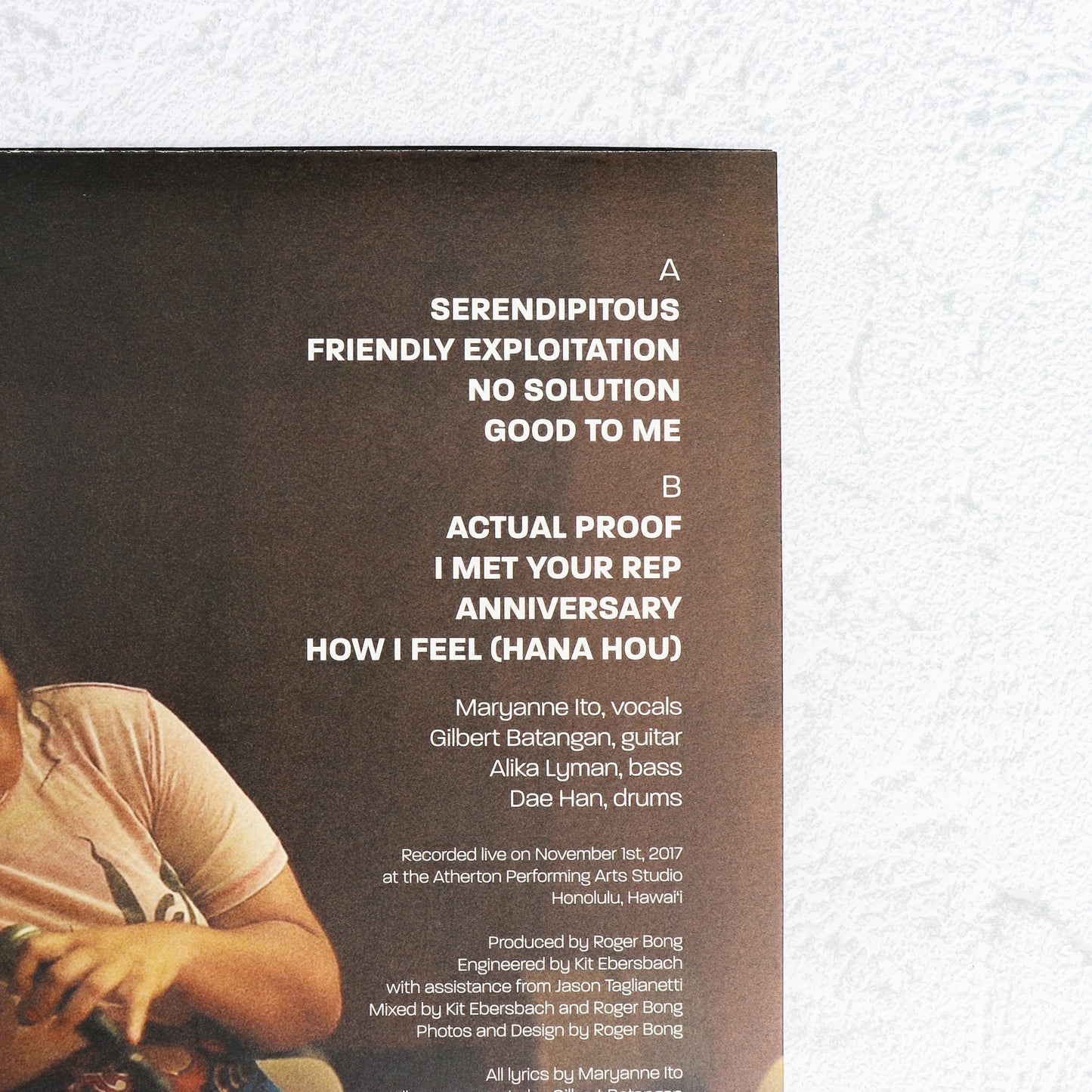 MARYANNE ITO / Live At The Atherton