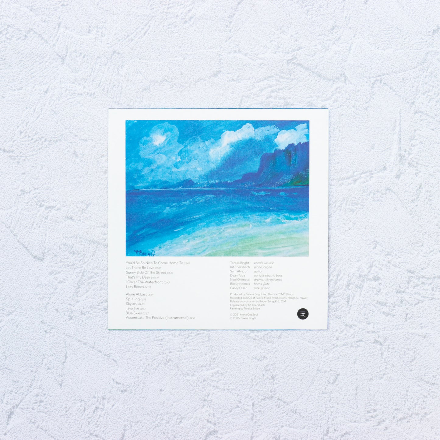 TERESA BRIGHT / Blue Skies