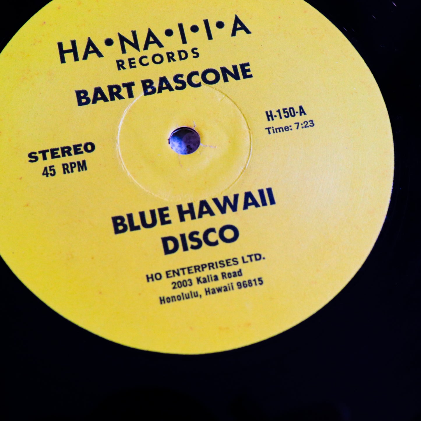 BART BASCONE / Blue Hawaii Disco