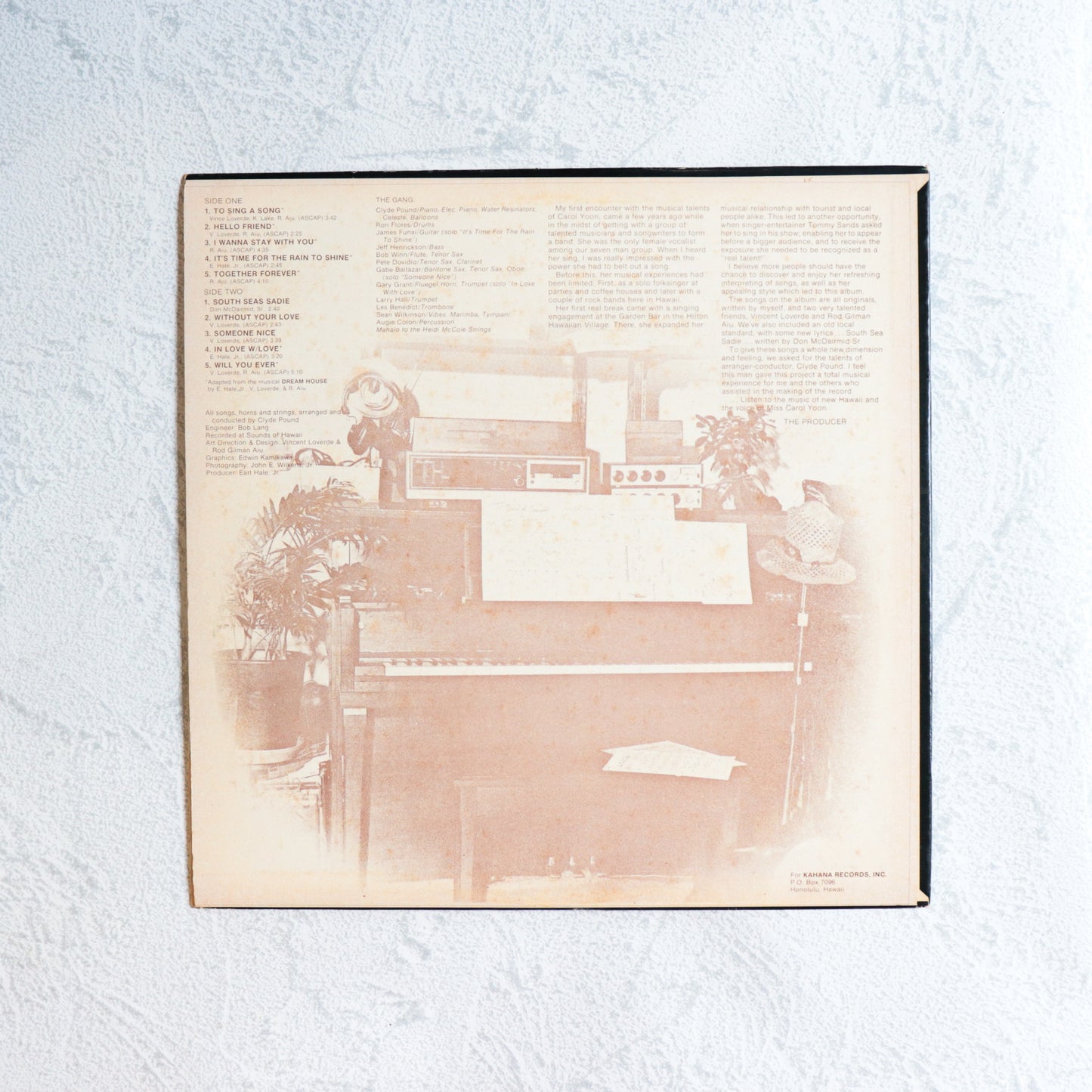 CAROL YOON / To Sing A Song