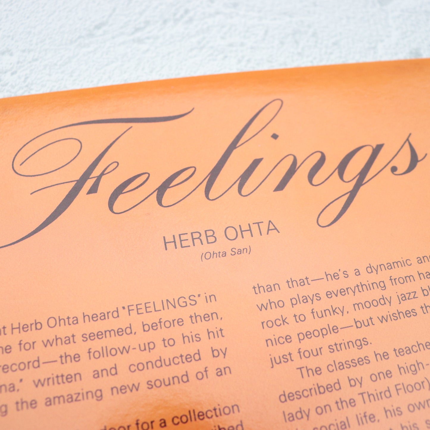 HERB OHTA / Feelings