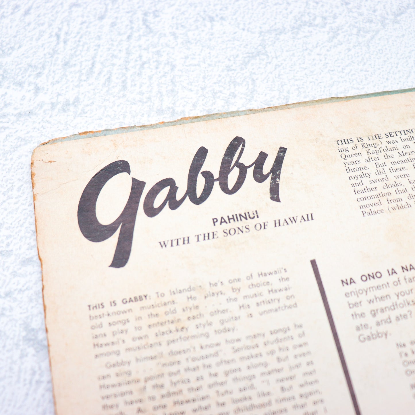 GABBY / ST