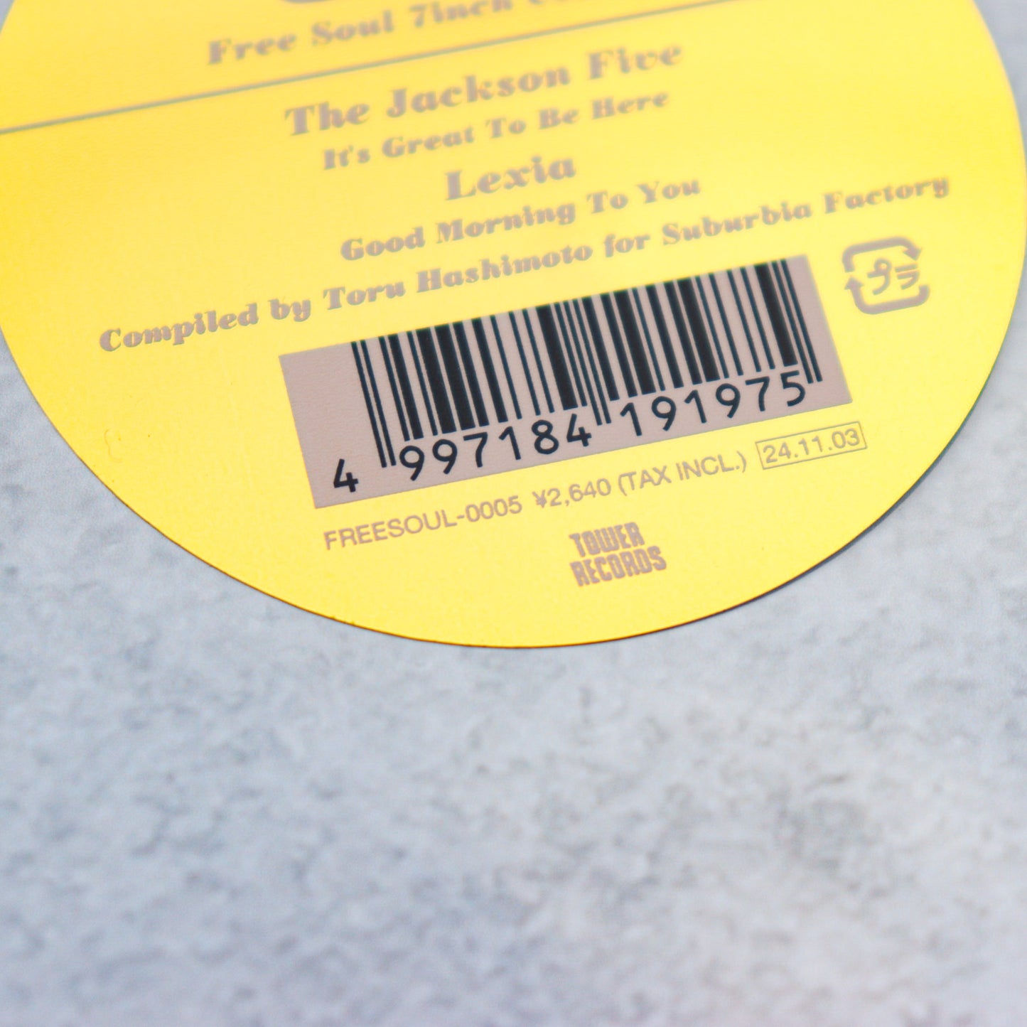 THE JACKSON FIVE / It's Great To Be Here