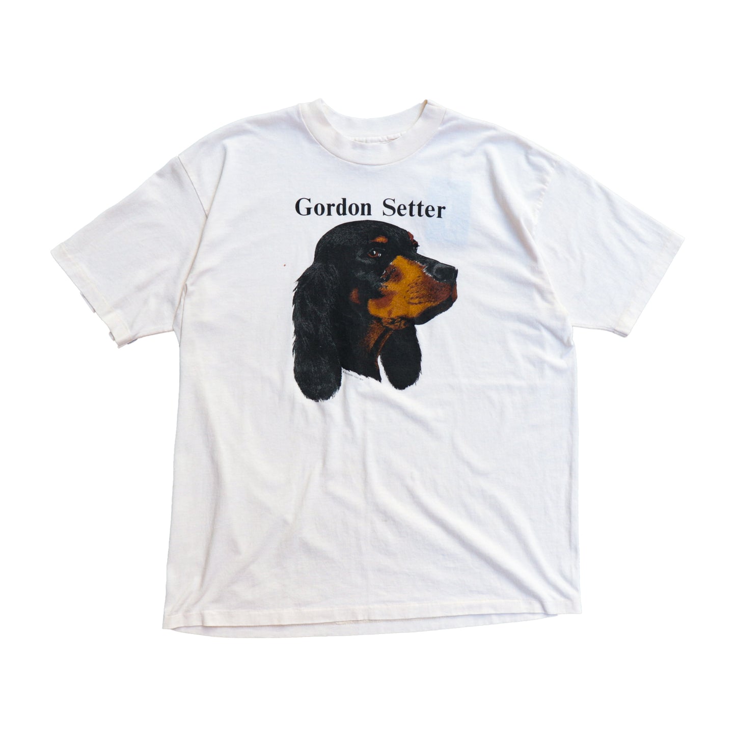 Gordon Setter Face up Tee