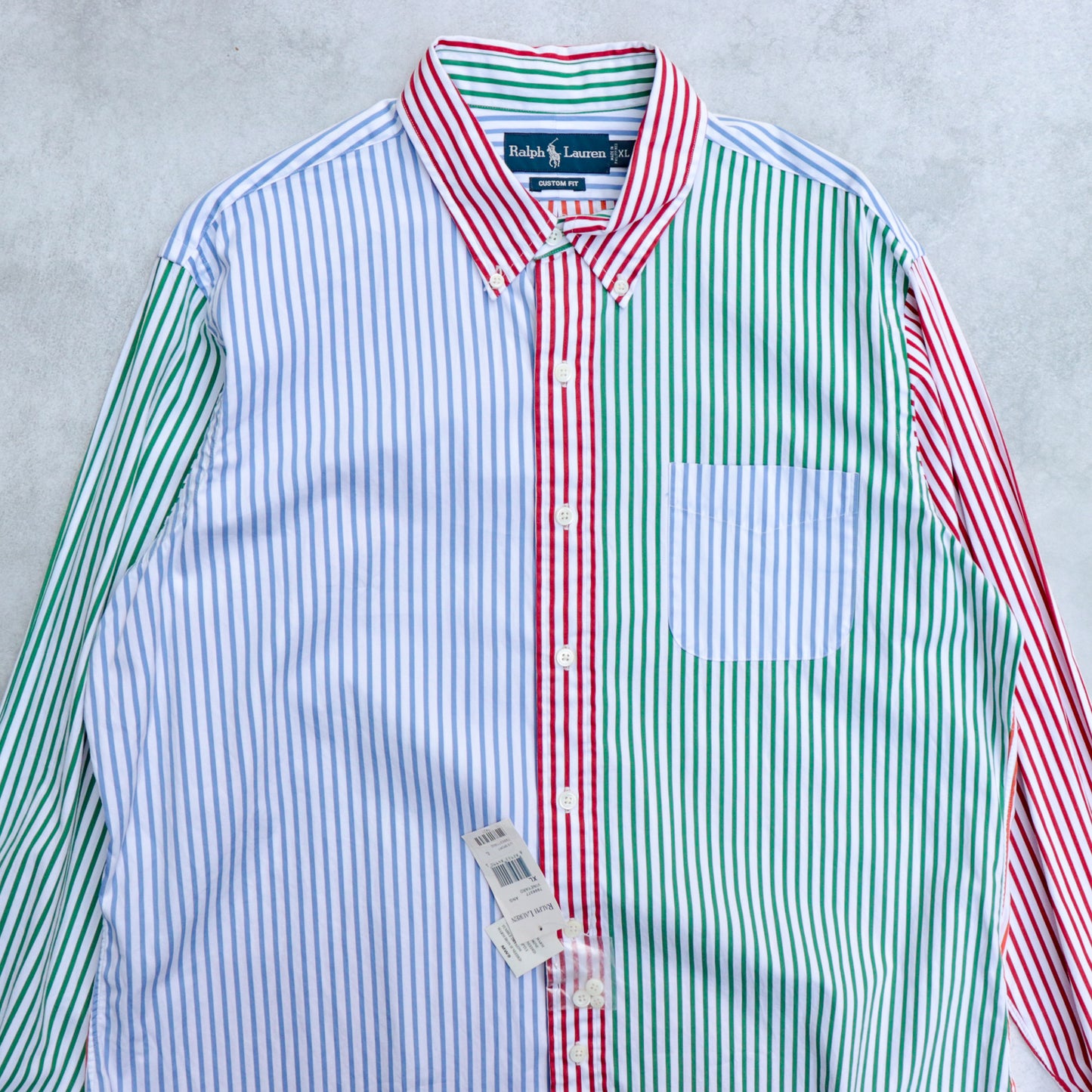 Ralph Lauren B.D L/S Stripe Shirts(Dead Stock)