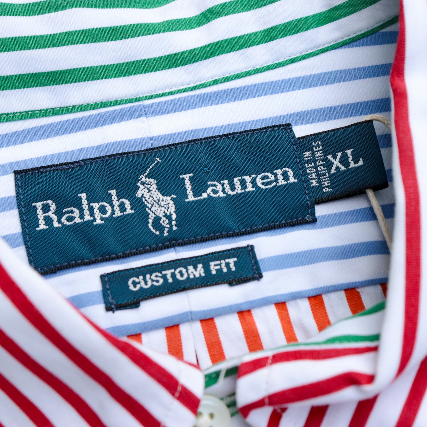Ralph Lauren B.D L/S Stripe Shirts(Dead Stock)