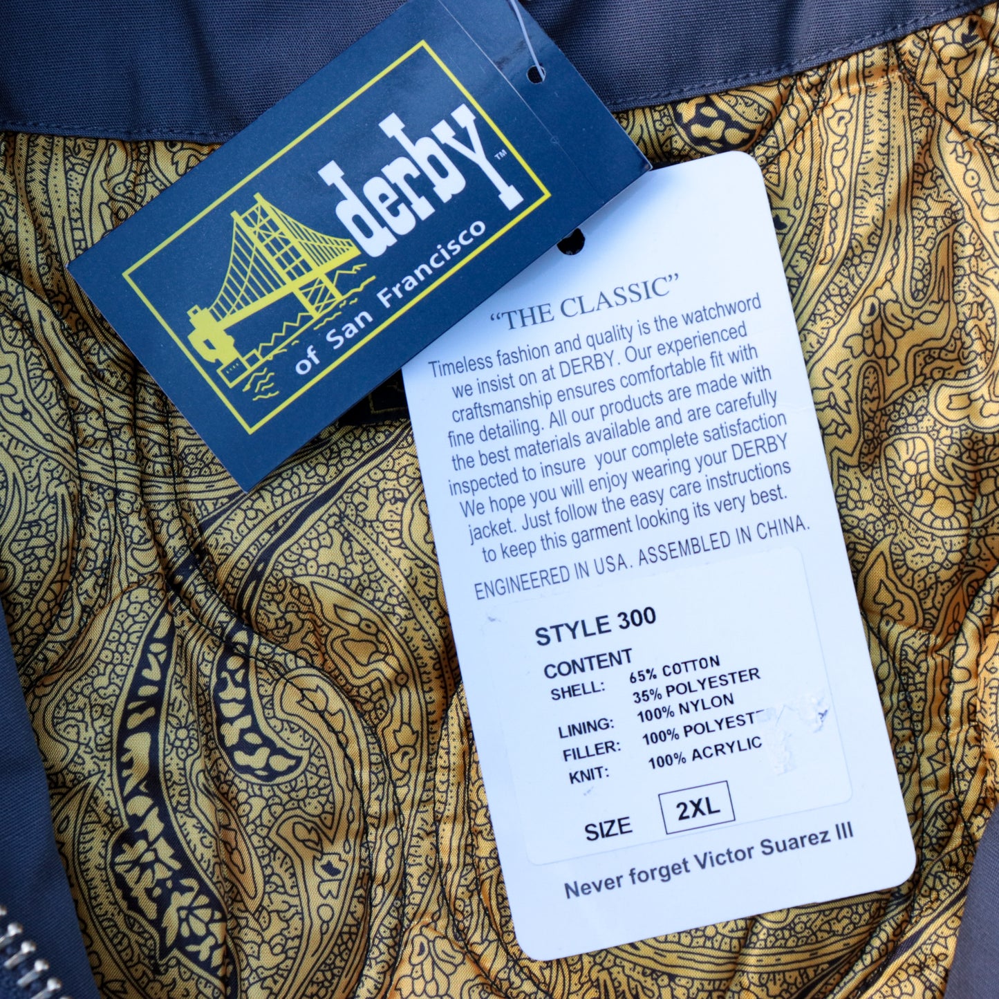 Derby Of San Francisco Jacket