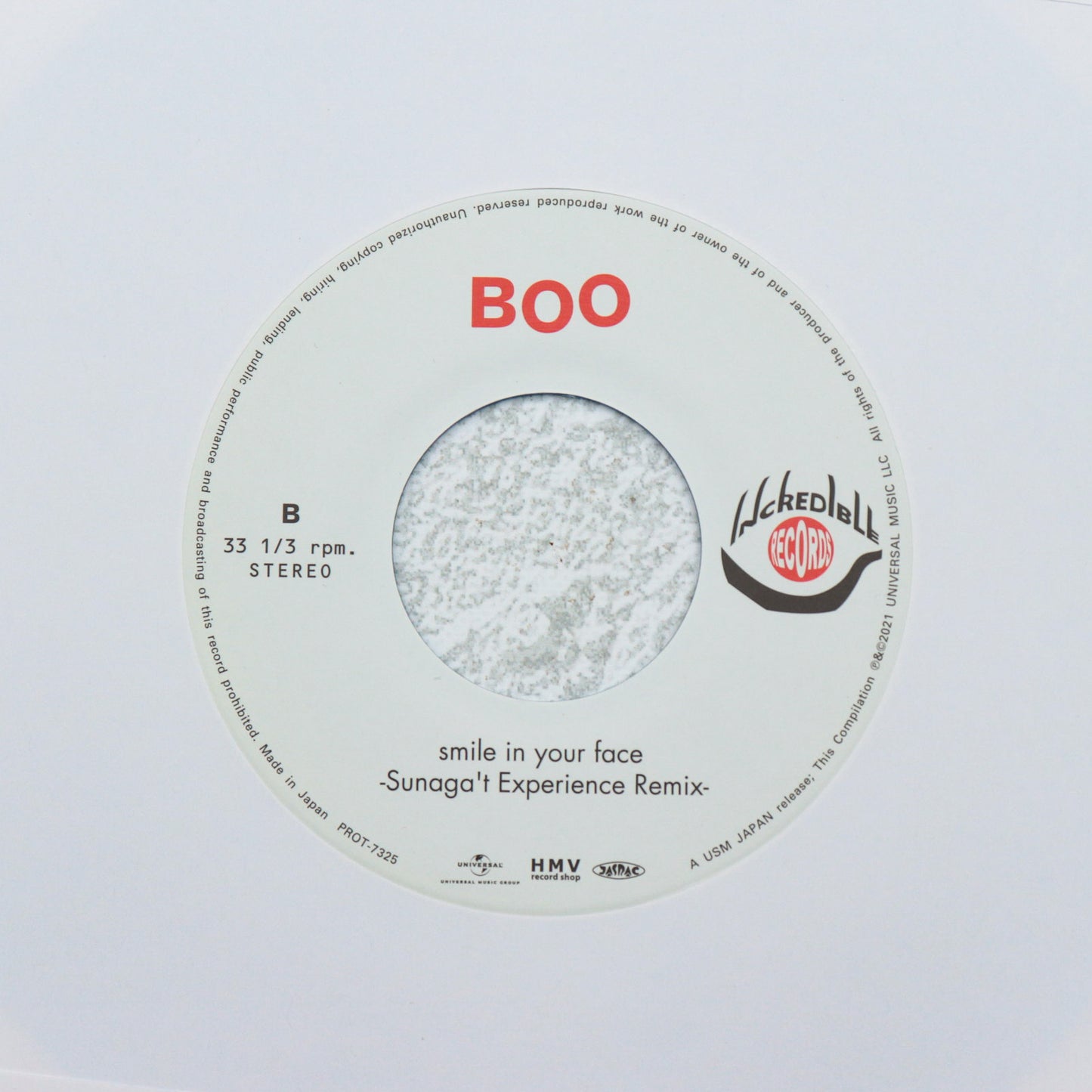 BOO / Smile In Your Face