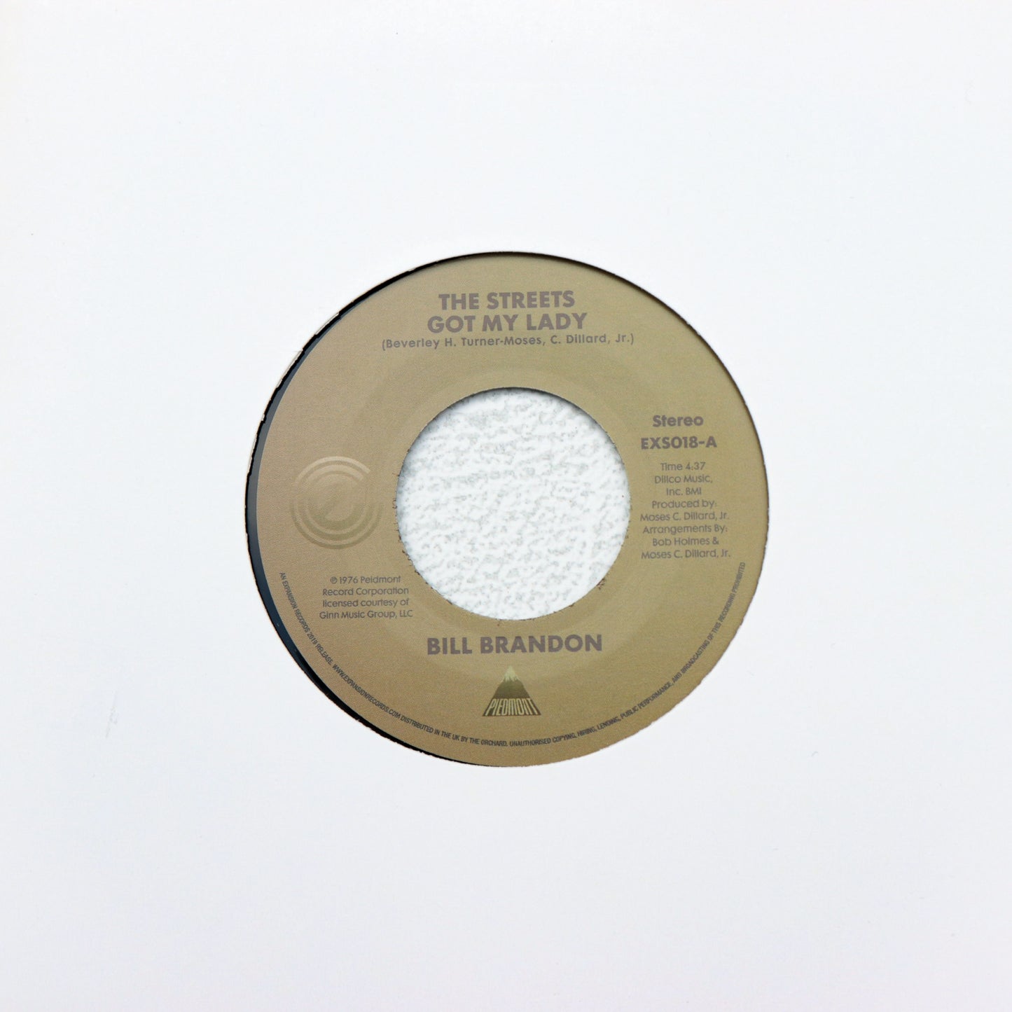 BILL BRANDON / The Streets Got My Lady