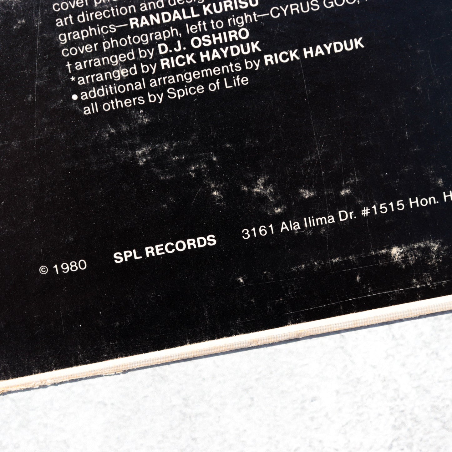 DJ&THE SPICE OF LIFE / Tell Me Once More