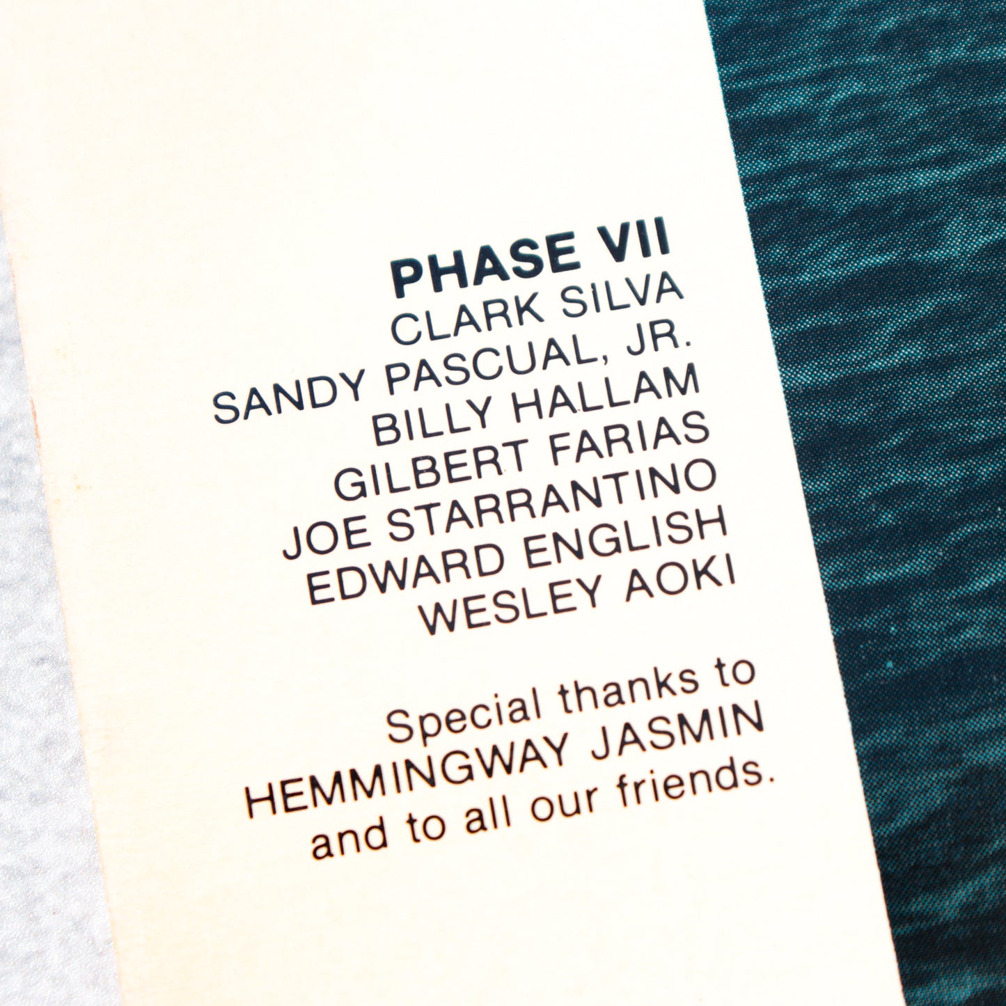 PHASE 7 / Wind Jammer