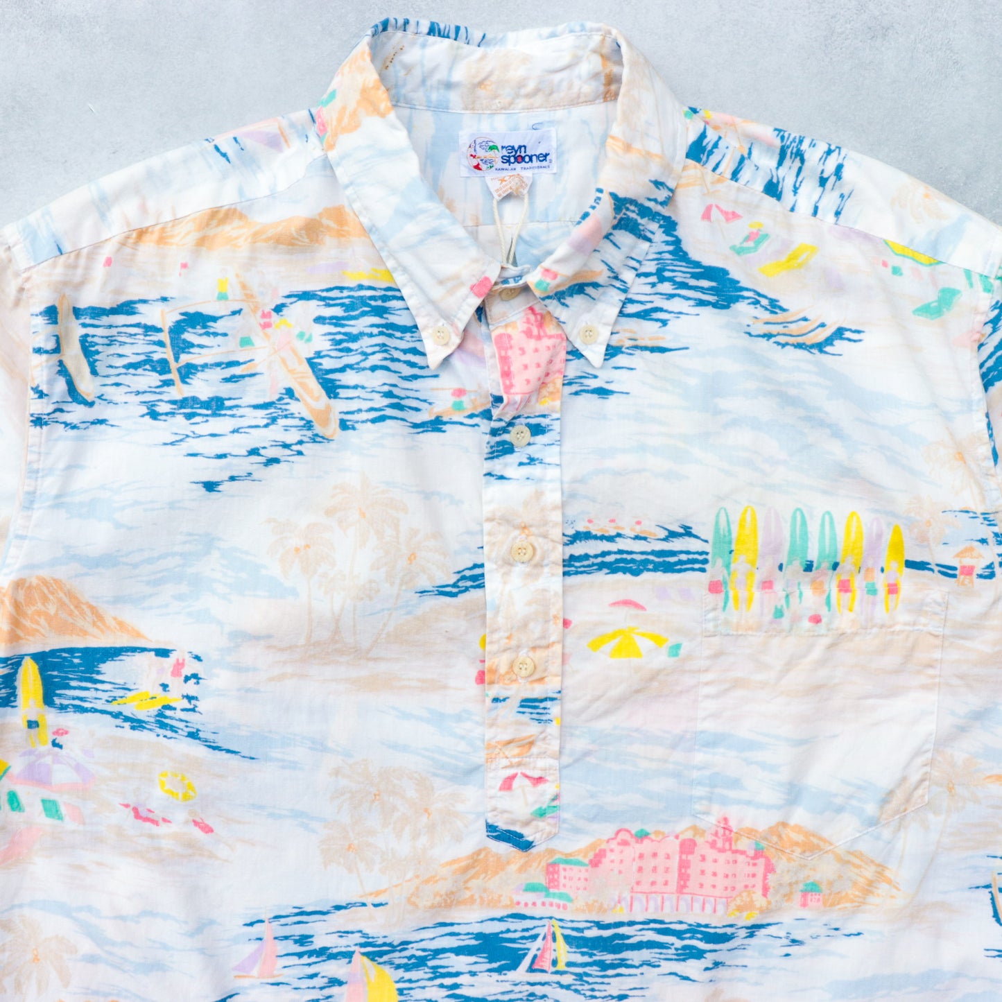 Reyn Spooner B.D S/S Pullover Shirts
