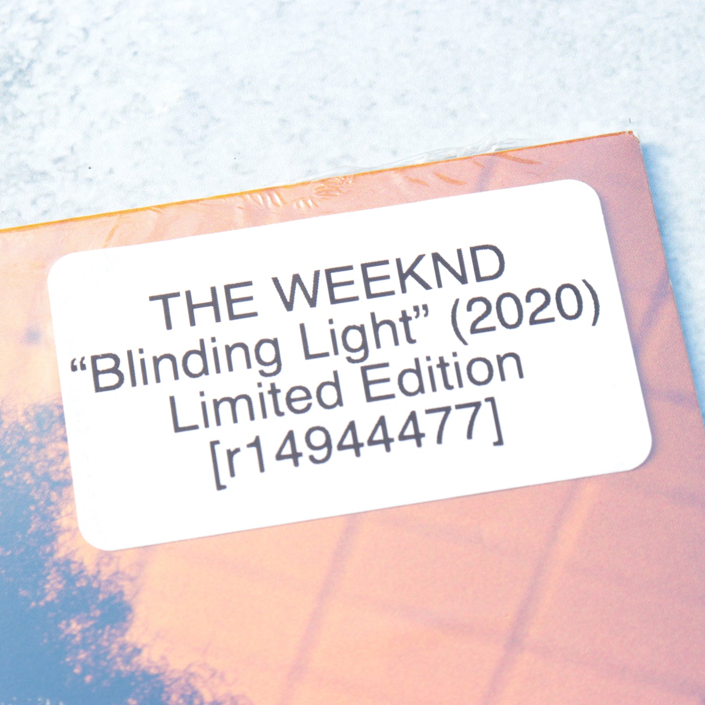 THE WEEKND / Blinding Light