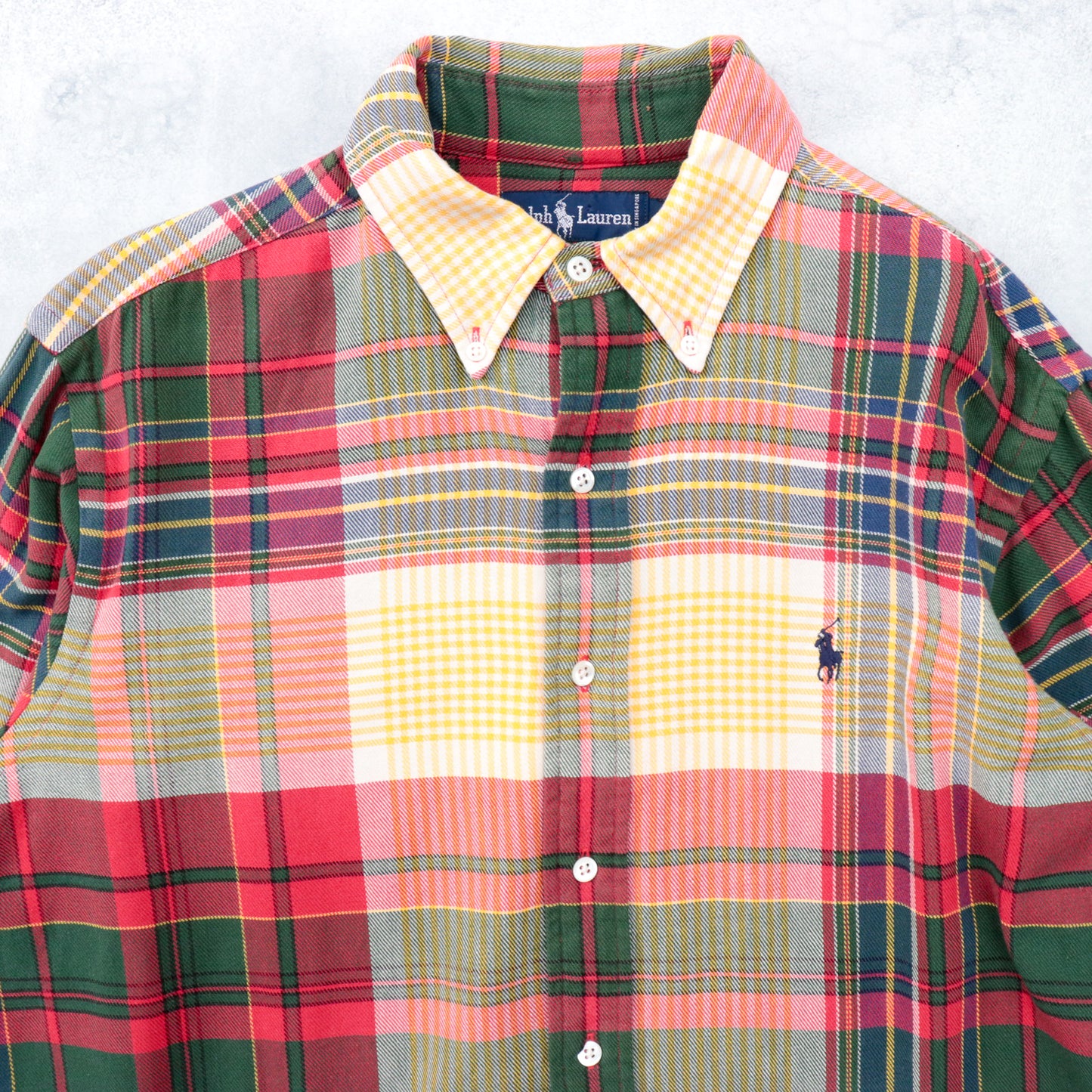Ralph Lauren B.D L/S Check Nel Shirt