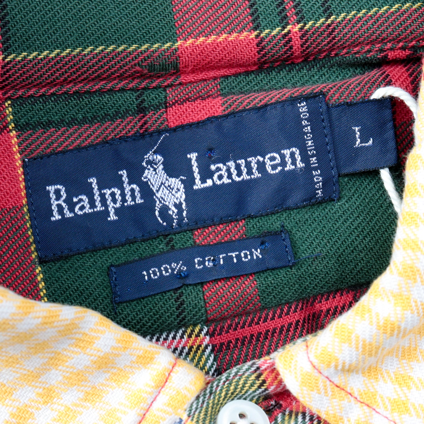Ralph Lauren B.D L/S Check Nel Shirt