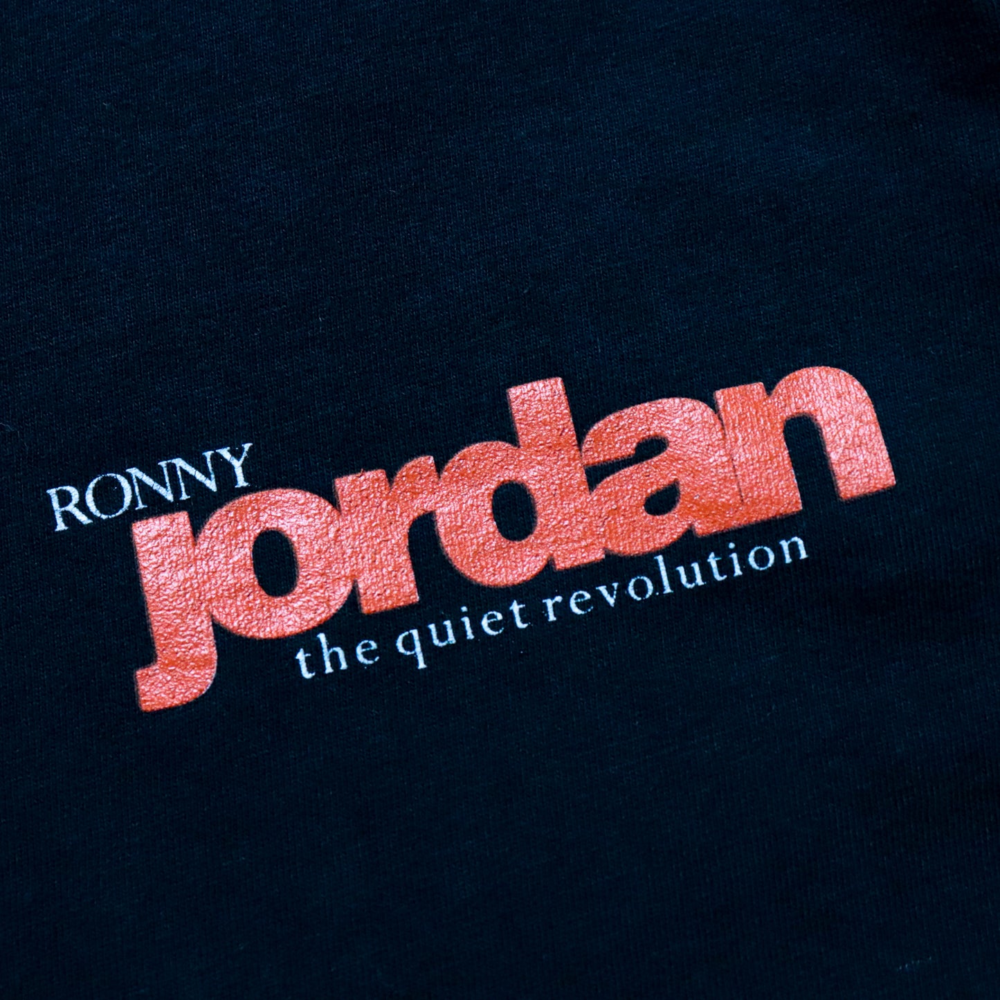 RONNY JORDAN The Quiet Revolution Tee