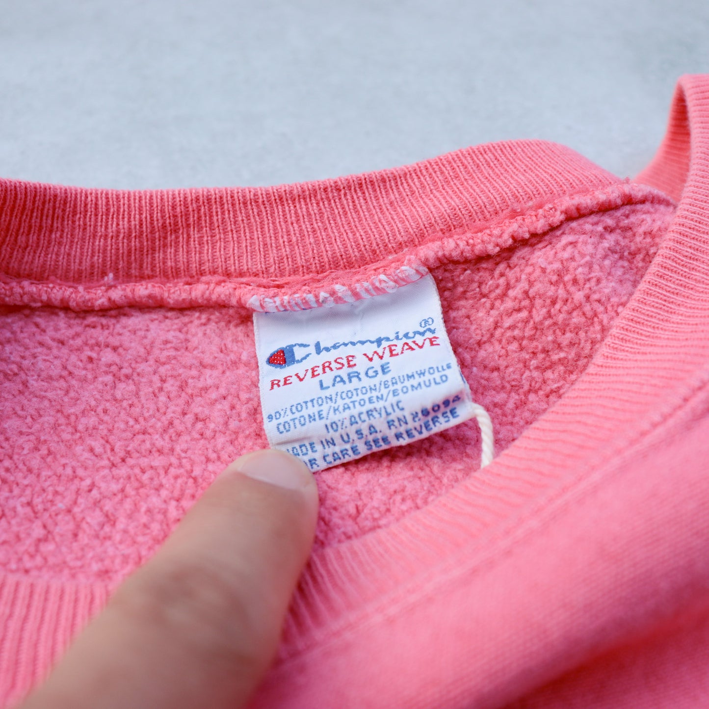 Champion Reverse Weave Logo Sweat