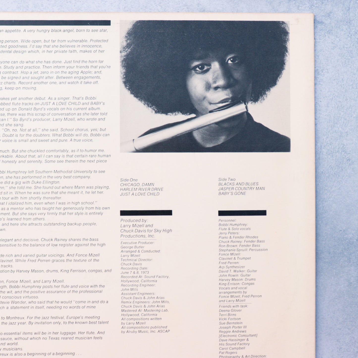 BOBBI HUMPHREY / Black And Blues