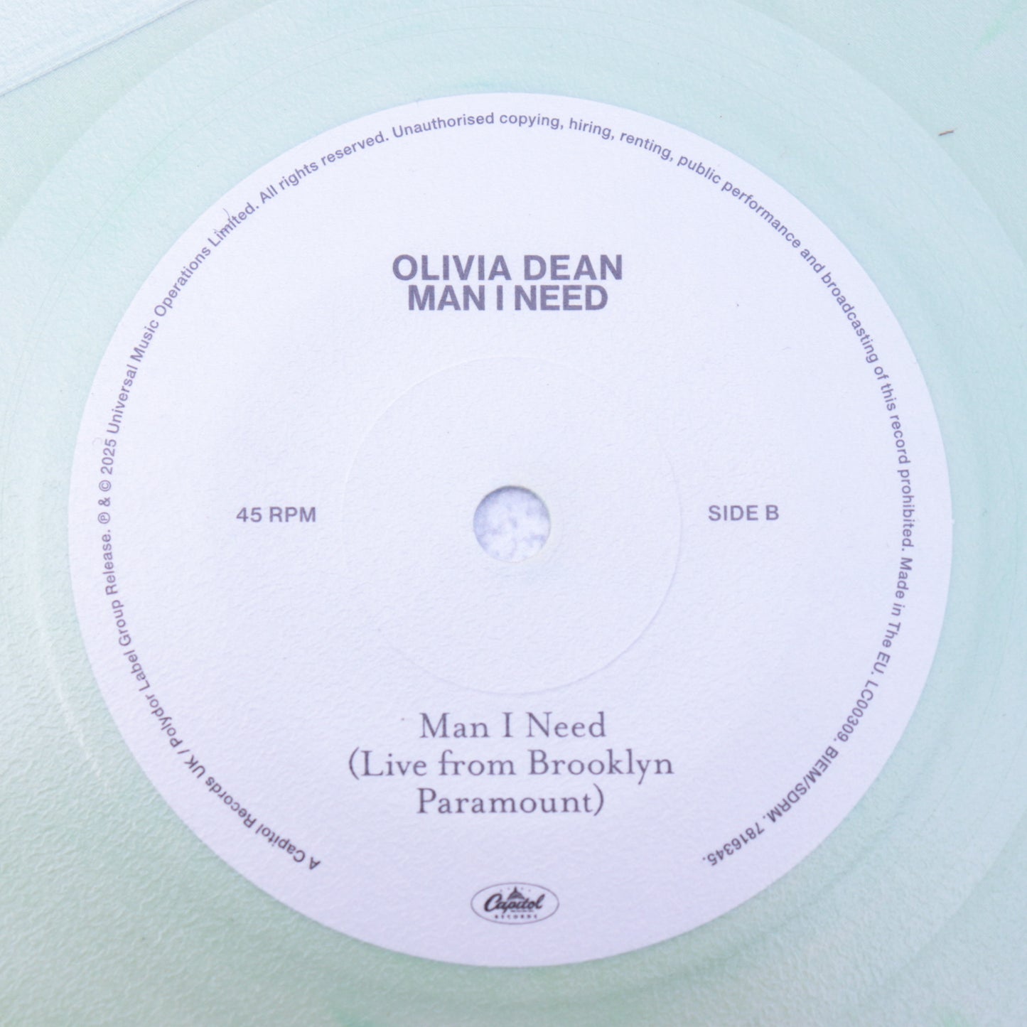 OLIVIA DEEN / Man I Need