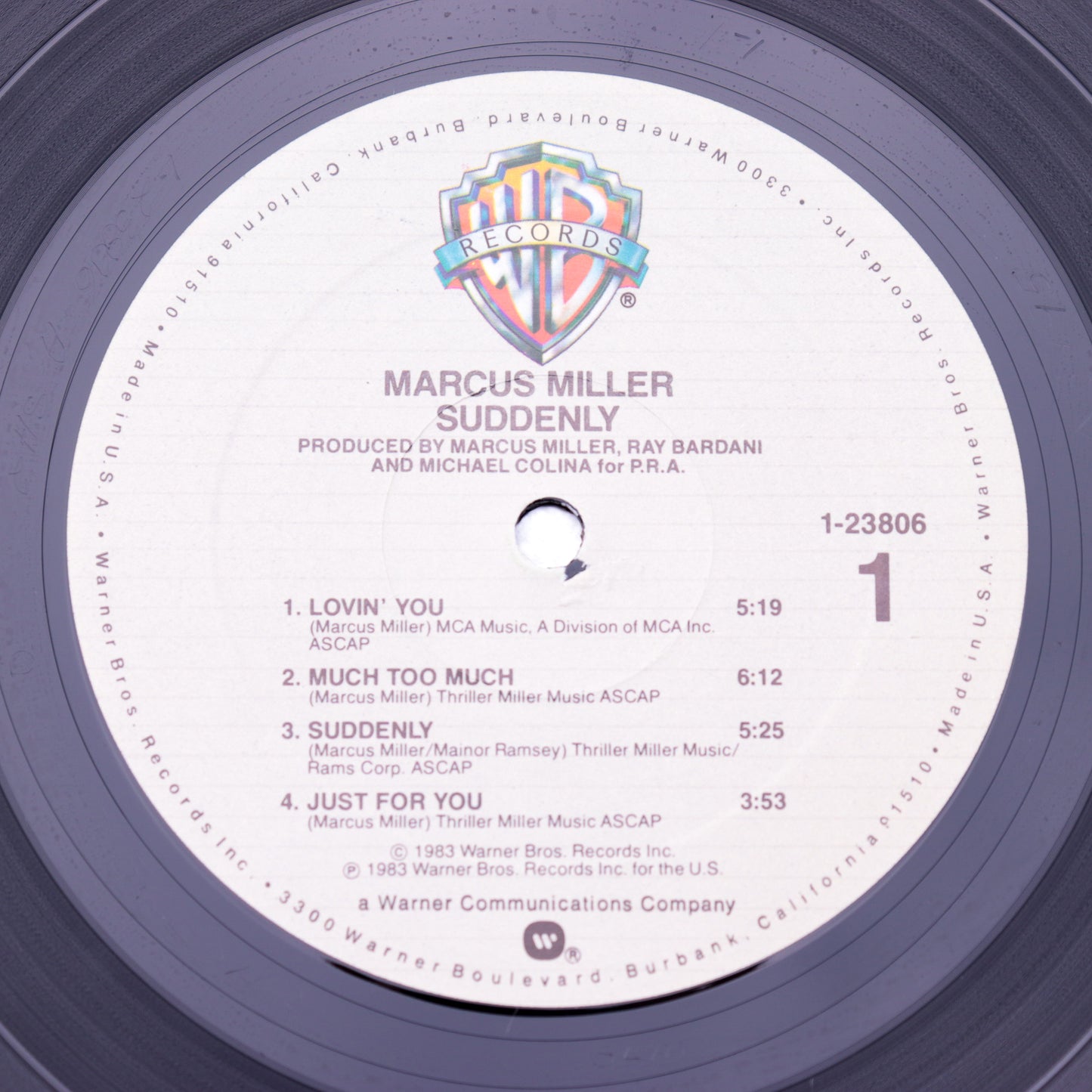 MARCUS MILLER / Suddenly