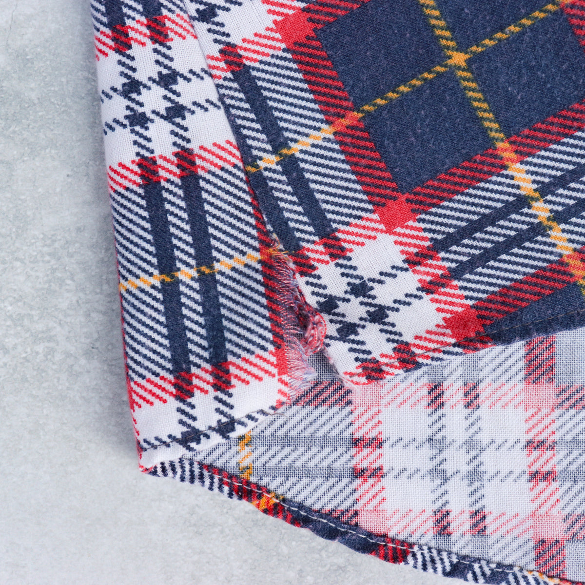 70s PERMANENT PRESS Printed Flannel Shirts