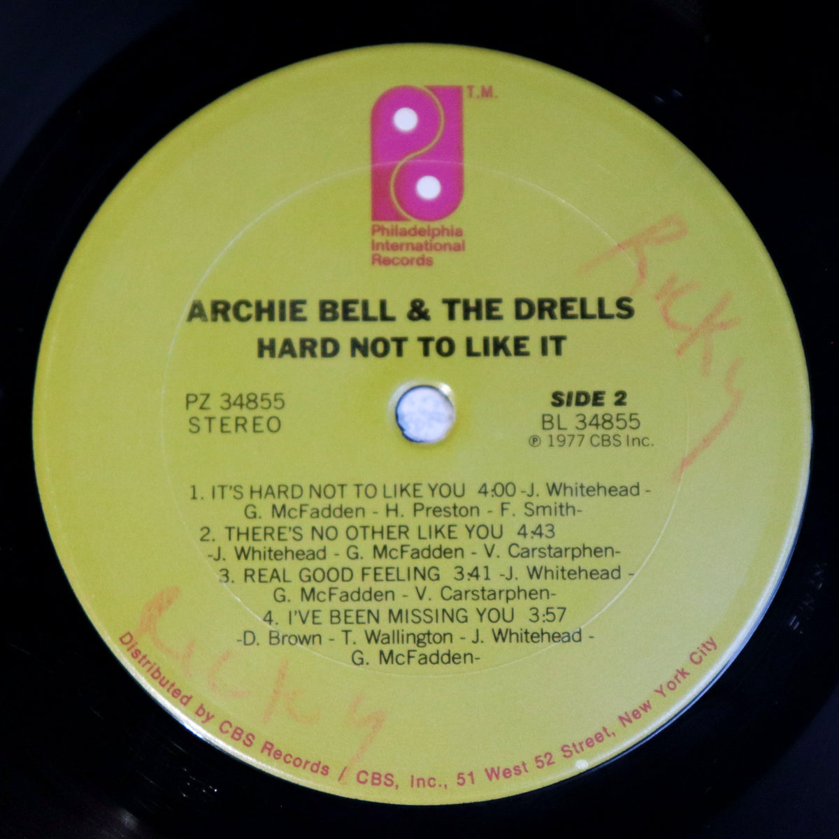 ARCHIE BELL&THE DRELLS / Hard Not To Like It