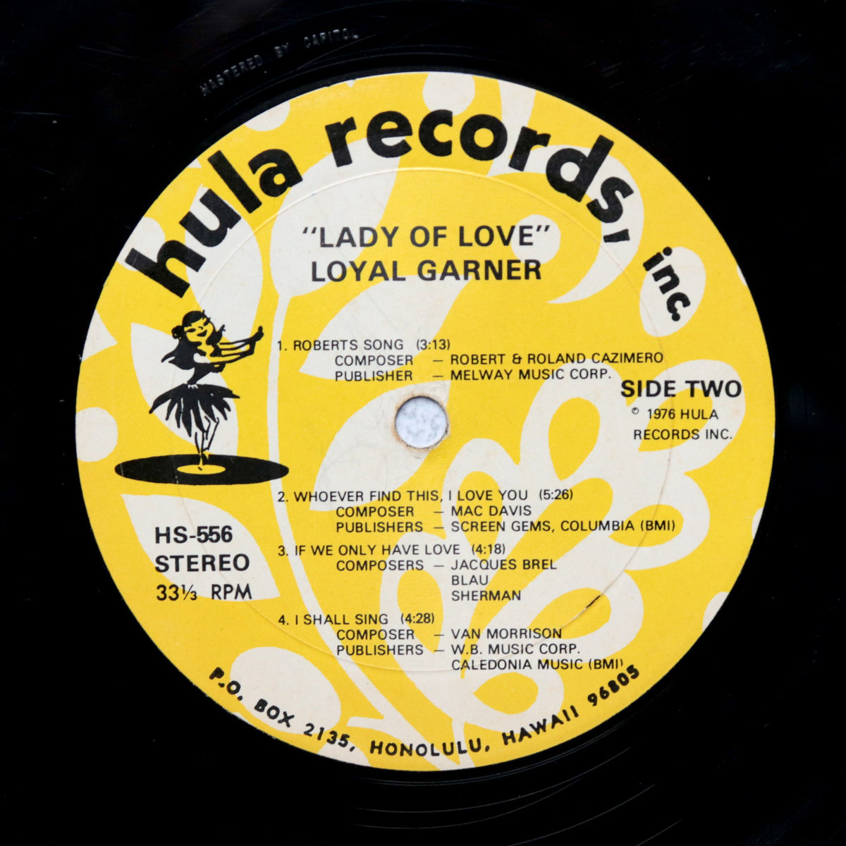 LOYAL GARNER / Lady Of Love