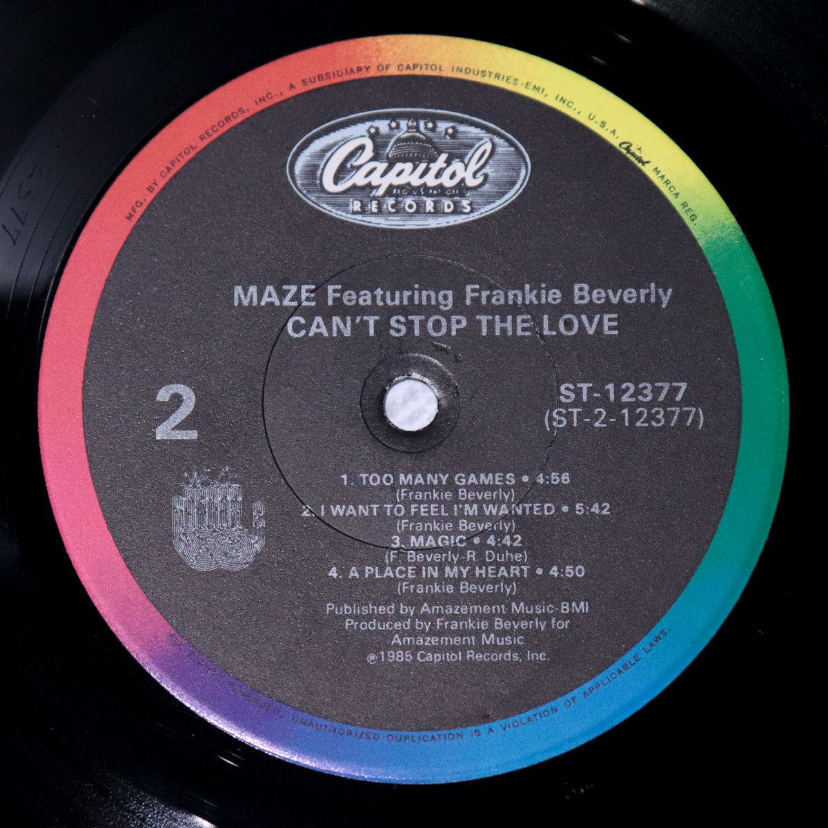 MAZE / Can't Stop The Love