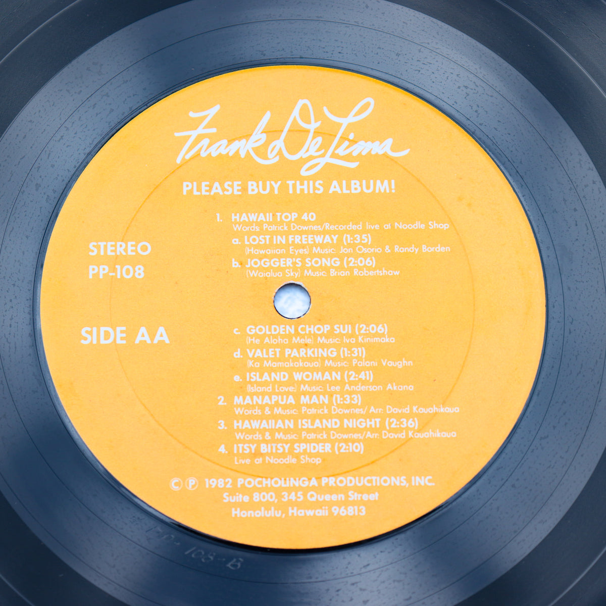 FRANK DE LIMA / Please Buy This Album!