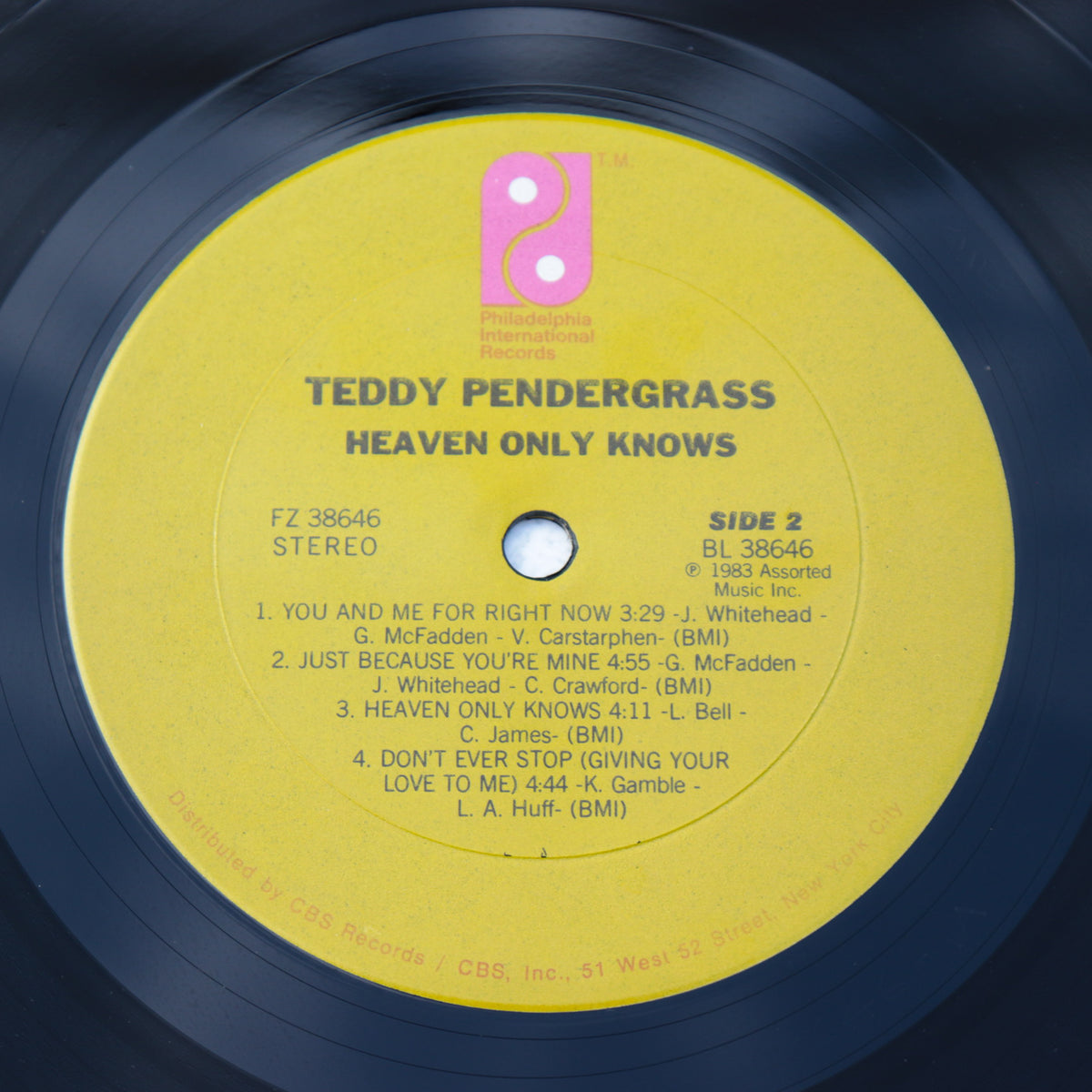 TEDDY PENDERGRASS / Heaven Only Knows