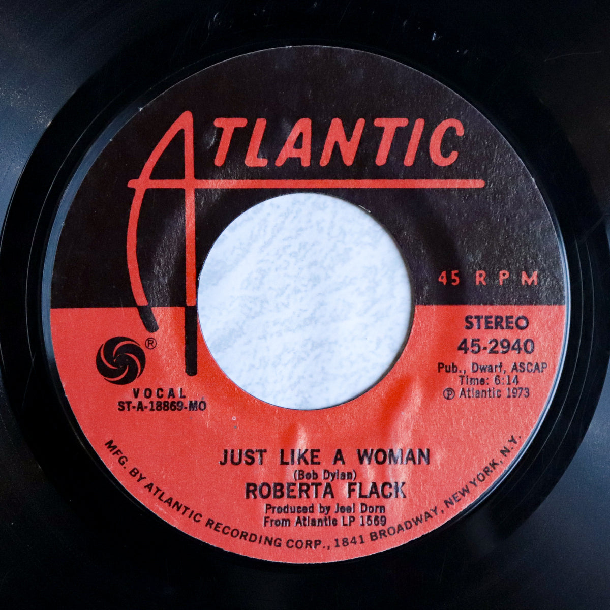 ROBERTA FLACK / Killing Me Softly With His Song
