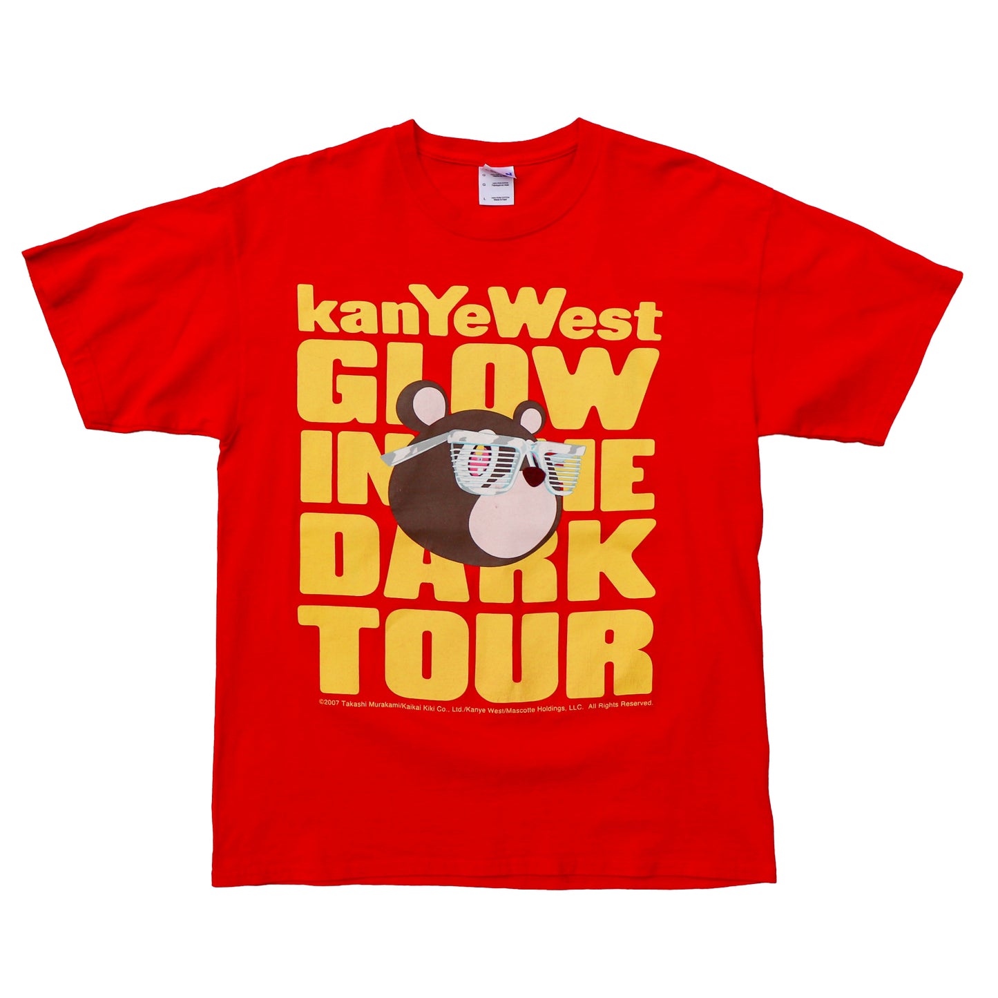 Kanye West Glow in the Dark Tour Tee