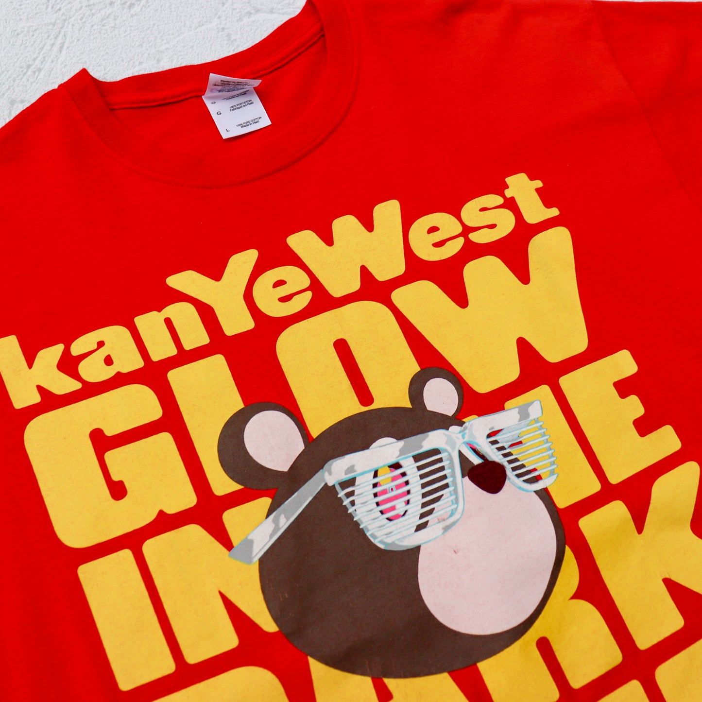 Kanye West Glow in The Dark Tour Tee