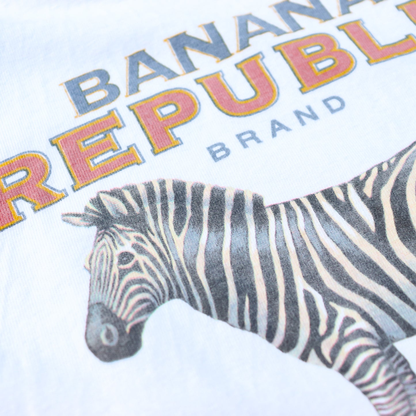 Banana Republic "Zeebra" Tee