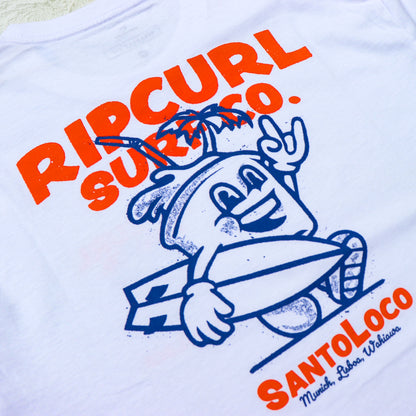 Santo Loco Rip Curl Tee