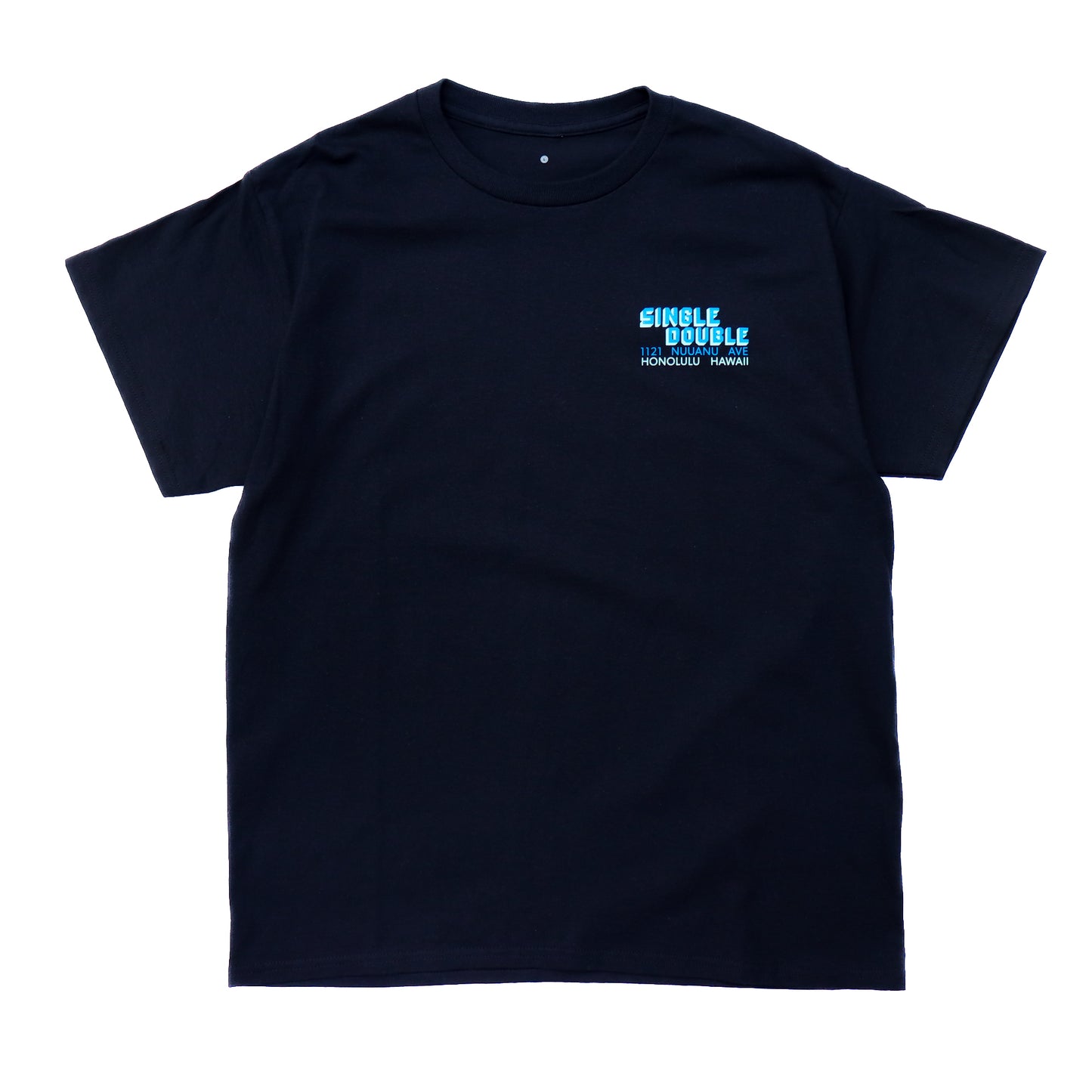 SINGLE DOUBLE Original 3D Logo Tee