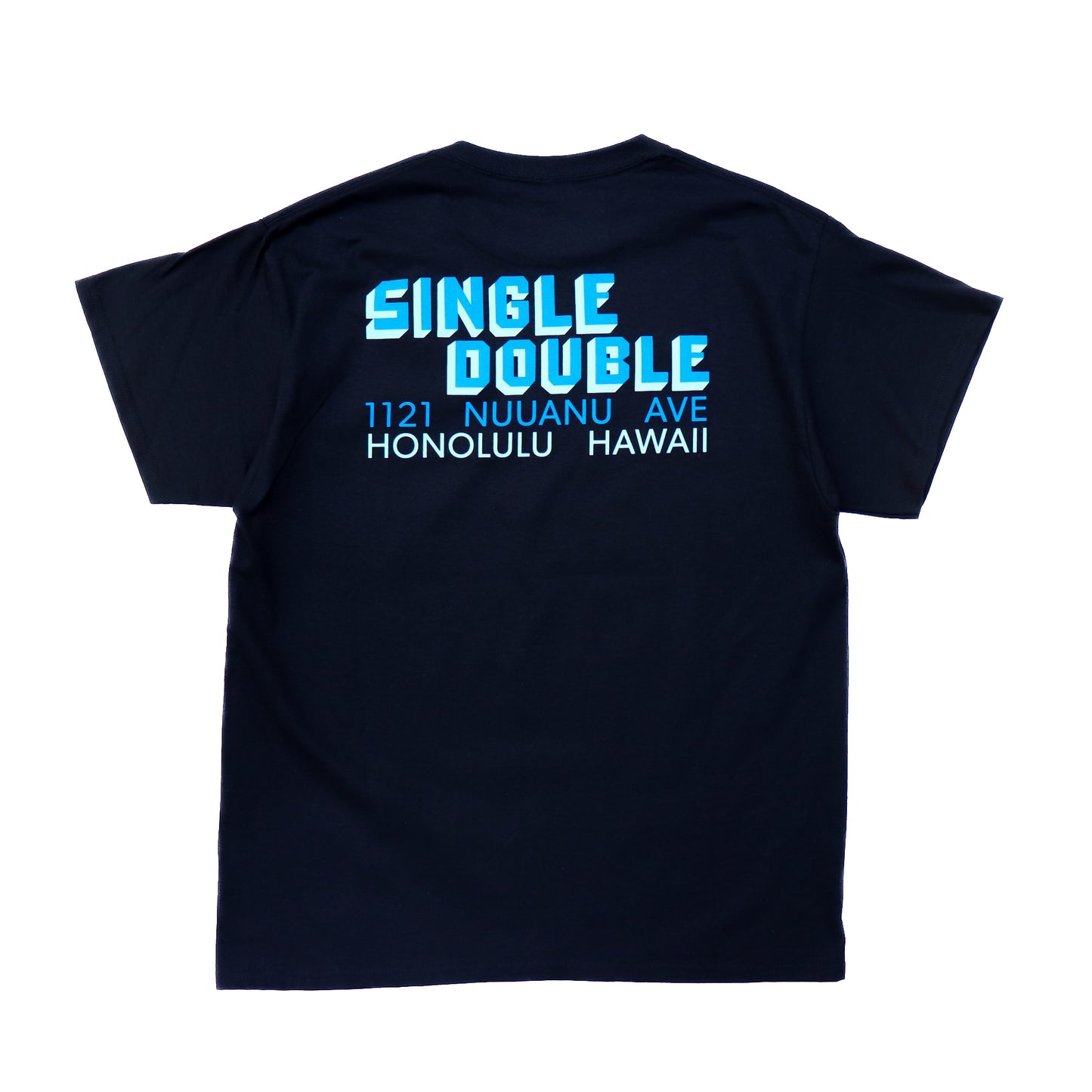 SINGLE DOUBLE Original 3D Logo Tee