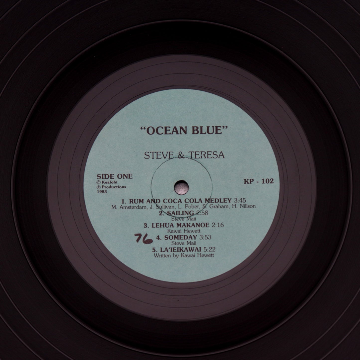 STEVE&TERESA / Ocean Blue