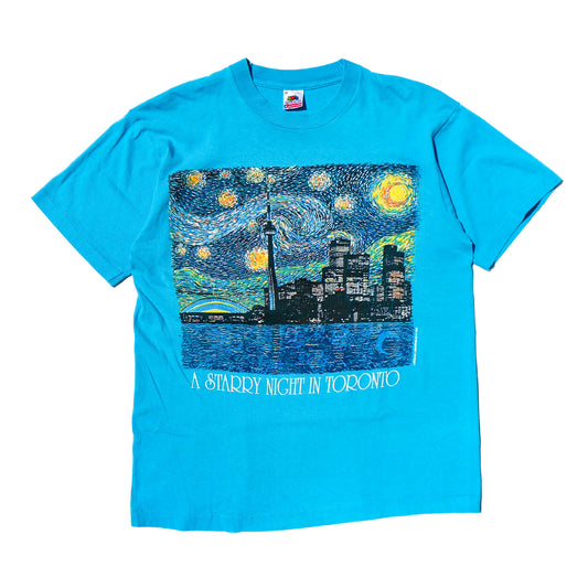 A Starry Night In Toronto Print Tee