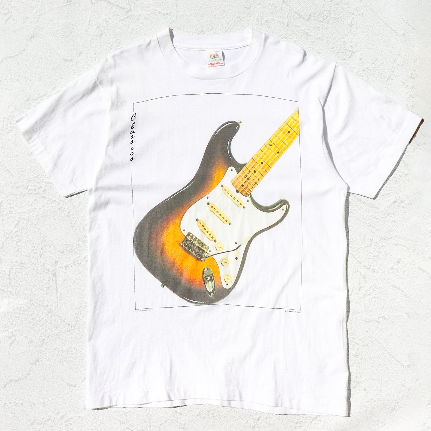 Guitar Print Tee