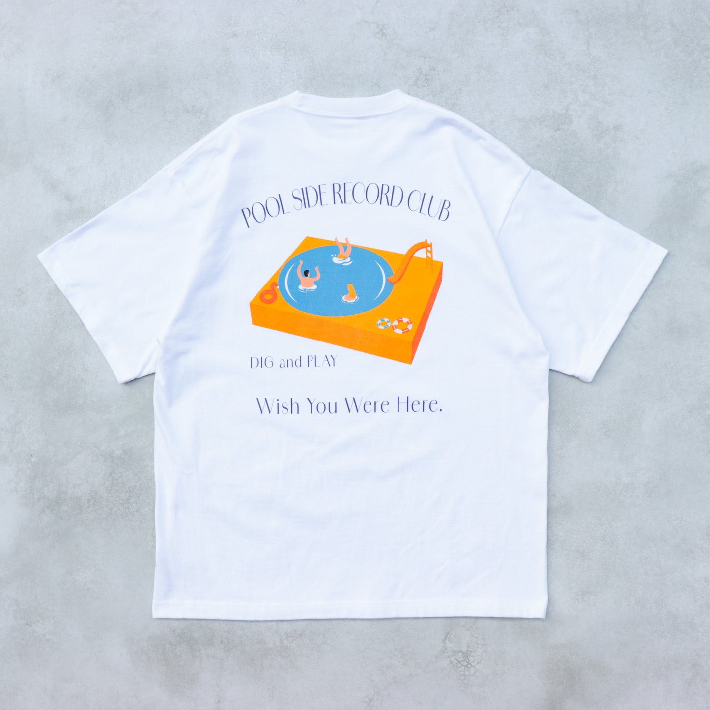 OC POOL SIDE Record Club Tee