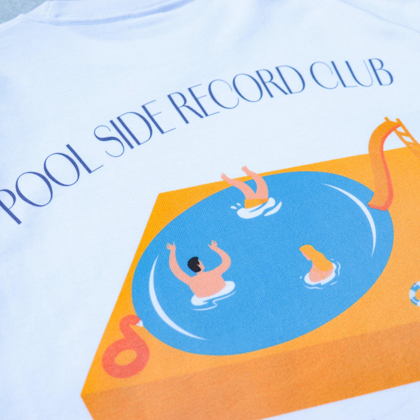 OC POOL SIDE Record Club Tee