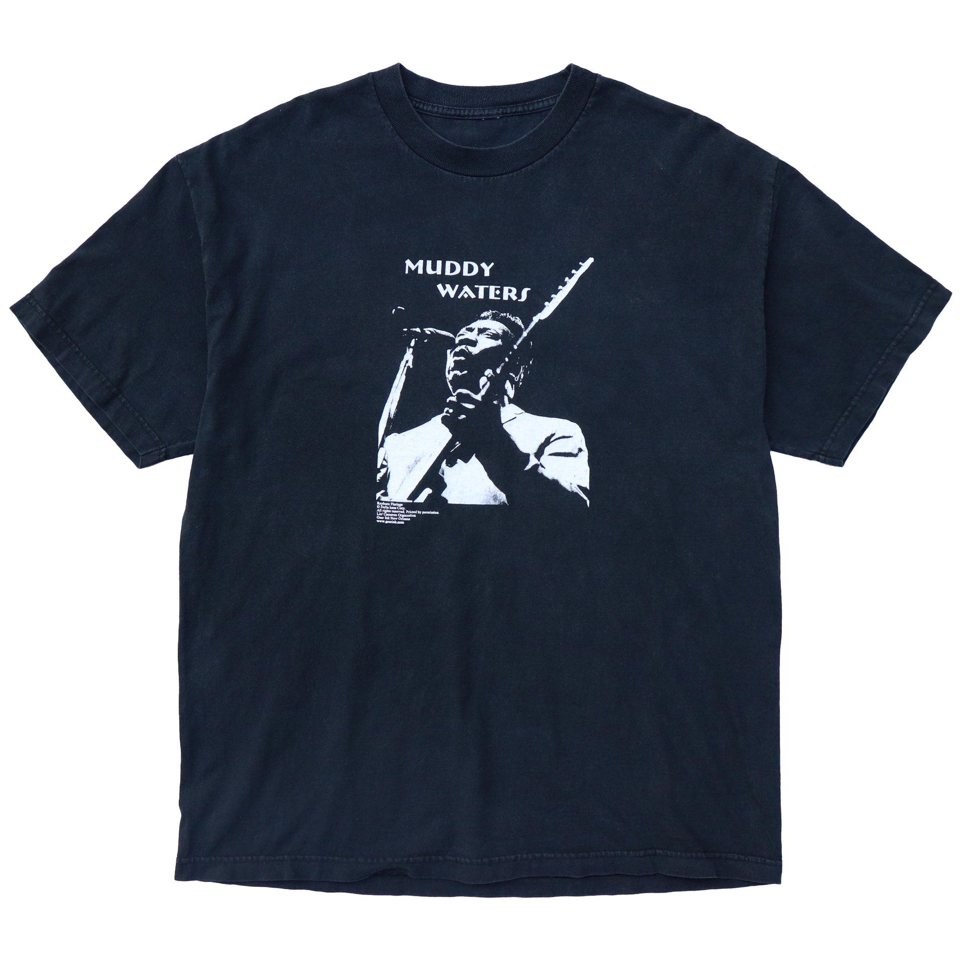 即決☆新品長袖ブルースTシャツ☆マディ・ウォーターズ☆MUDDY 