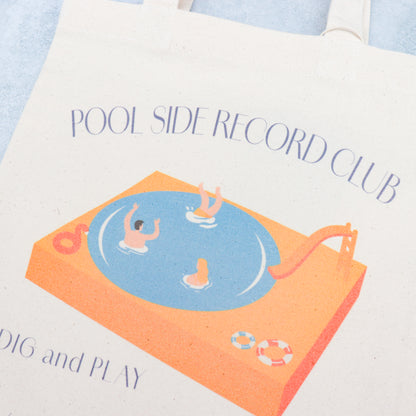 POOL SIDE Record Club Marche Bag