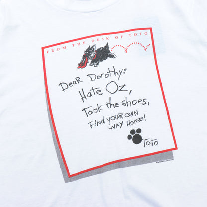 Wizard of Oz TOTO Letter Tee