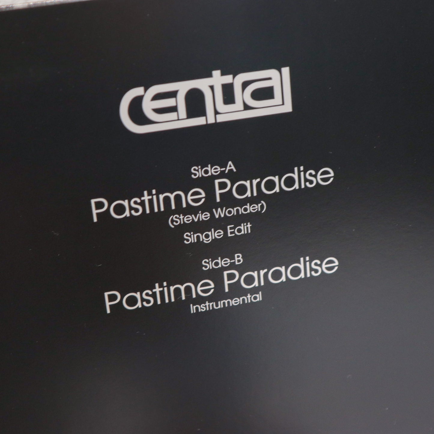 CENTRAL / Pastime Paradise