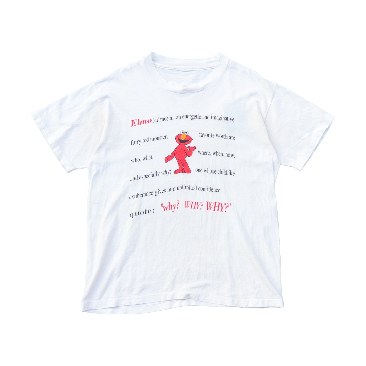 Red Monster Elmo Tee