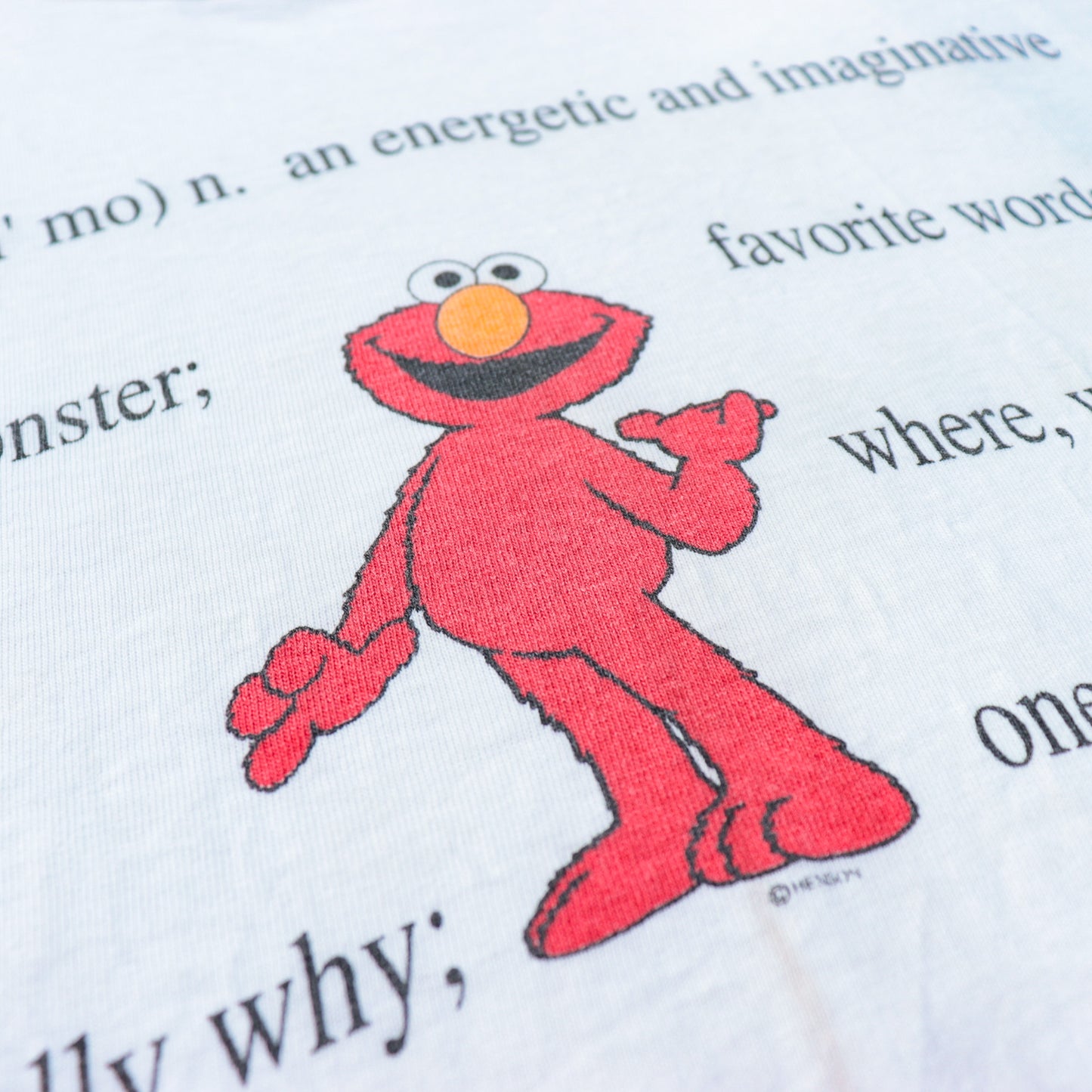 Red Monster Elmo Tee