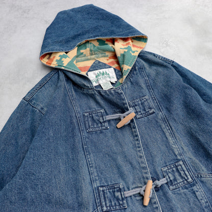 Sportables Denim Toggle Jacket