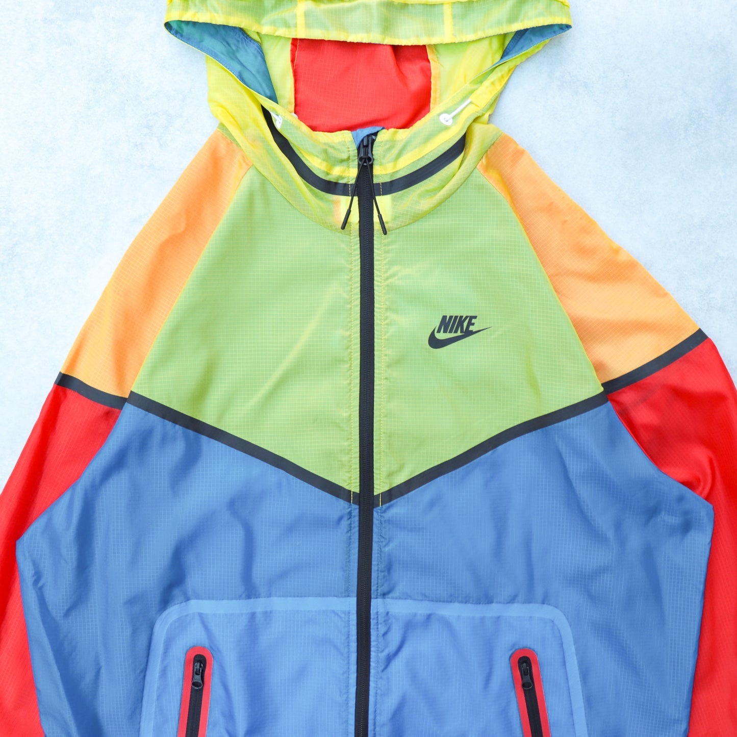 NIKE Multi Color Rain Parker